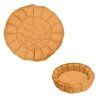 PLAY AND GO Coco Bloom Dětské hnízdo Mustard