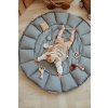 PLAY AND GO Coco Bloom Dětské hnízdo Dusty Blue