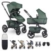 EASYWALKER Set XXL kočárek kombinovaný Jimmey Pine Green s příslušenstvím