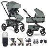 EASYWALKER Set XXL kočárek kombinovaný Jimmey Thyme Green s příslušenstvím