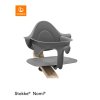 STOKKE Cenově zvýhodněný set Nomi Židlička Walnut + Baby set Grey