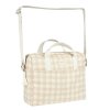 NOBODINOZ Gala Přebalovací taška Ivory Checks
