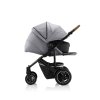BRITAX Set kočárek Smile 4 + hluboká korba Frost Grey