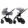 BRITAX Set kočárek Smile 4 + hluboká korba Frost Grey