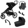 THULE Cenově zvýhodněný set Urban Glide 2 Black on Black + Maxi Cosi CabrioFix Black