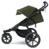 THULE Cenově zvýhodněný set Urban Glide 2 Black/Cypress Green + Maxi Cosi CabrioFix Black