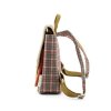 STICKY LEMON School Bag Tartan Map Green