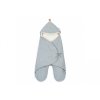 NOBODINOZ Kiss Me Zavinovačka 0 - 6 měsíců Willow Soft Blue