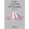 DOLLY sukně třpytivá růžová