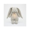 MOONIE Usínáček Zajíček Organic Grey Natur