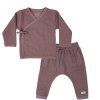 LODGER Set Topper + Jogger Folklore Solid Mauve 56