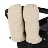 VOKSI Stroller Mitten Seashell Sand/Light Grey