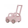 LITTLE DUTCH Chodítko auto dřevěné Pink