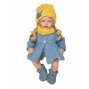 GUCA ANA Realistická panenka se zvuky a měkkým látkovým tělem 38 cm