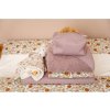 LITTLE DUTCH Osuška swaddle 120×120 Vintage Kytičky