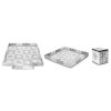 MOMI Hrací podložka pěnové puzzle Zawi šedá