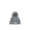 HERSCHEL SUPPLY Baby Beanie Pom Heather Light Grey