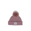 HERSCHEL SUPPLY Baby Beanie Pom Ash Rose