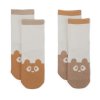 NUUROO Freja Ponožky 2 ks Light Brown/Sand
