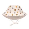 LÄSSIG Sun Protection Bucket Hat Botanical Offwhite