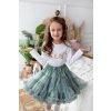 MANUFAKTURA FALBANEK Sukně PettiSkirt Dusty Mint