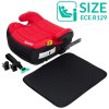 REEMY Podsedák i-Size s Isofixem a podložkou Red