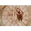 PLAY AND GO Coco Bloom Dětské hnízdo Stripes Brown