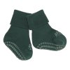 GOBABYGO Protiskluzové ponožky Merino Wool Forest Green