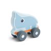 DONE BY DEER Dětská hračka na kolečkách Nozo modrá