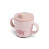 DONE BY DEER Foodie Hrneček s pítkem Tiny farm růžový