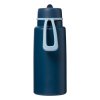 B.BOX Nerezová termolahev s brčkem 1000 ml Midnight