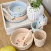 LÄSSIG Dish Set PP/Cellulose Happy Fruits Cherry