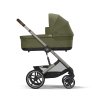 CYBEX Carry Cot S Lux Moss Green