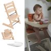 STOKKE Tripp Trapp Bundle Natural + pultík White