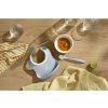BABYBJÖRN Baby set na krmení, 3 kusy pudrově modrý