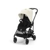 CYBEX Melio Carbon Canvas White