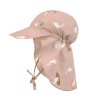 LÄSSIG Sun Protection Flap Hat Dolphin Peach