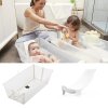 STOKKE Set Flexi Bath X-Large Sandy Beige + lehátko