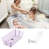 STOKKE Flexi Bath X-Large Lavender + lehátko