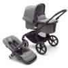 BUGABOO Zvýhodněný set Fox5 Black/Grey Melange/Grey Melange