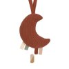 LÄSSIG Knitted Musical Little Universe Moon rust