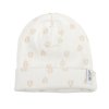 LODGER Beanie Print Rib Cloud Dancer