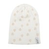 LODGER Beanie Print Rib Cloud Dancer