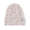 LODGER Beanie Print Rib Tan
