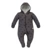 PINOKIO Little Car Kombinéza s kapucí Grafit