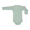 LODGER Romper Solid Long Sleeves Silt Green