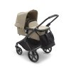 BUGABOO Fox Cub Kompletní kočárek Black/Desert Beige