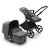 BUGABOO Fox Cub Kompletní kočárek Black/Forest Green