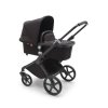 BUGABOO Fox Cub Kompletní kočárek Black/Midnight Black