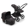 BUGABOO Fox Cub Kompletní kočárek Black/Midnight Black